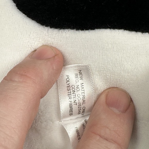 TY Squish-a-Boos Muffin Kitty Cat Plush 8 inch Kitty Pink Ears NWT NOTE - Picture 6 of 10